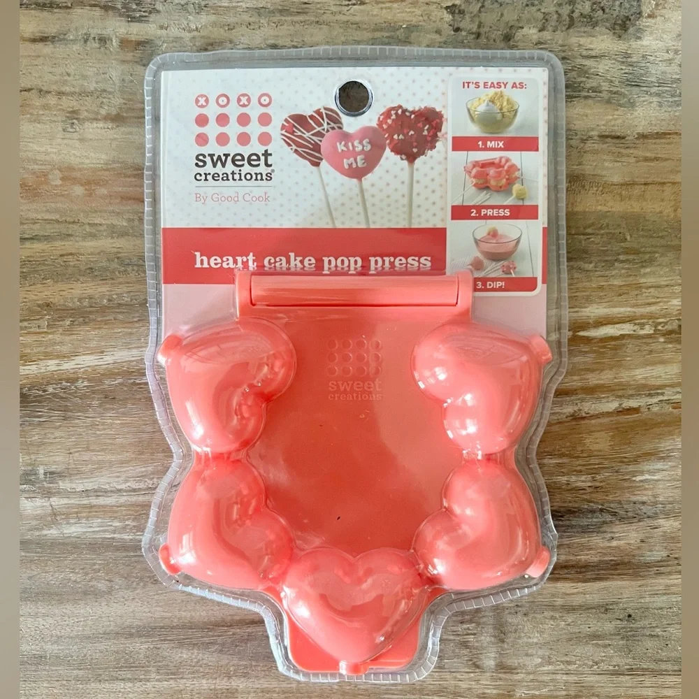 Silicone Baking Craft Molds Bundle Wilton Cactus Pink Bundt Heart Cake Pop Set